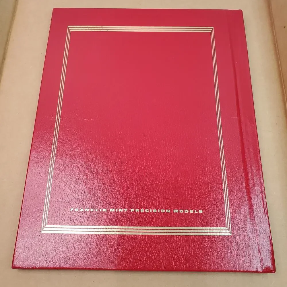 The Classic Cars of the 60s-Franklin Mint Book Hardcover 1990 Acceptable